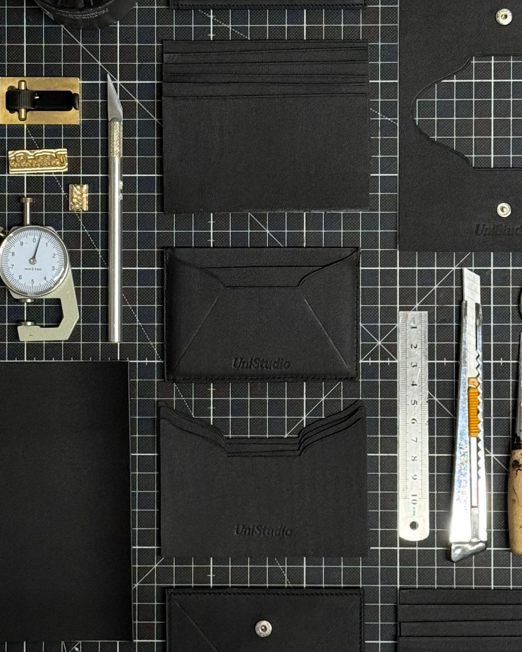 Porte carte double face